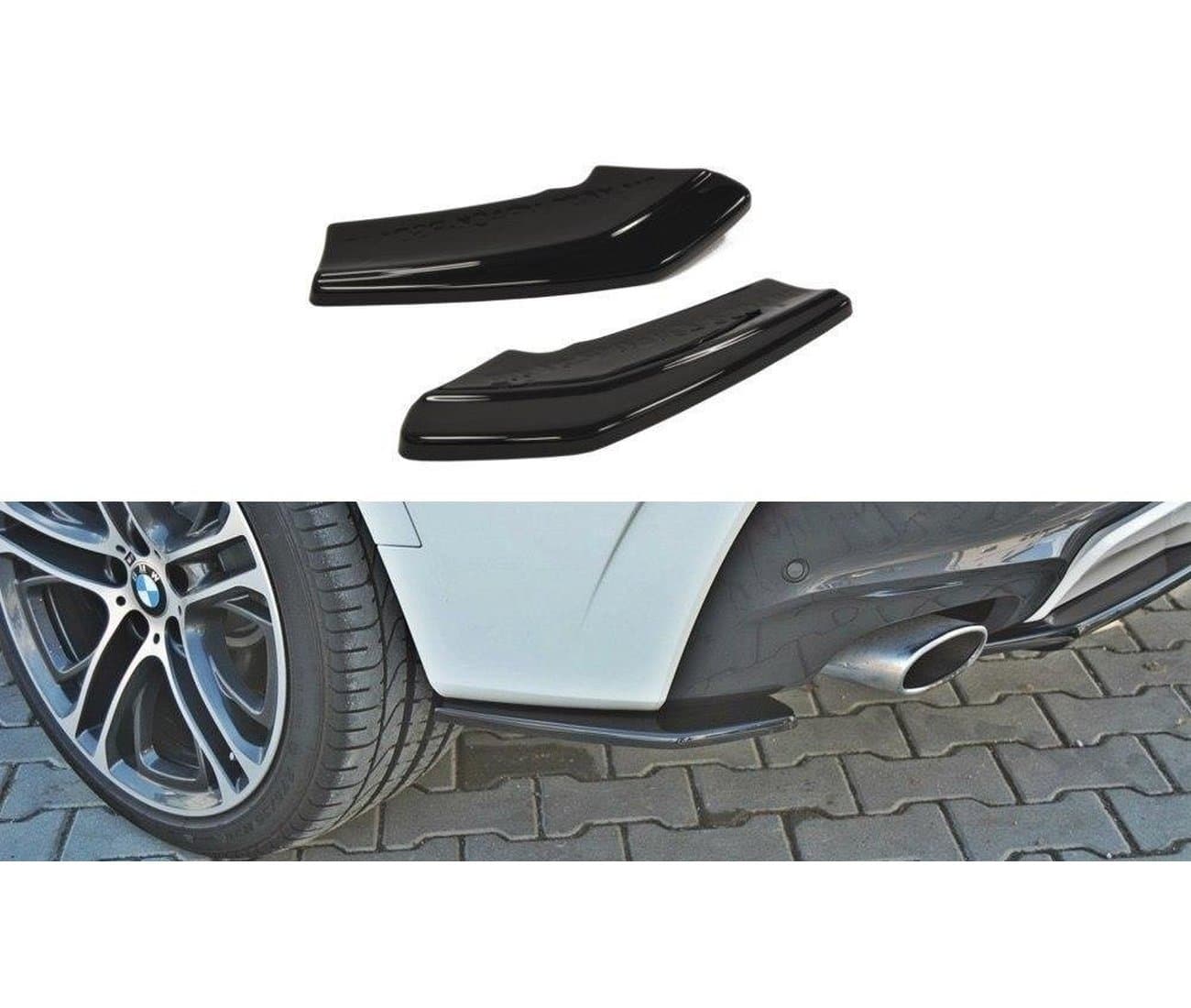 BMW X4 - MAXTON DESIGN HECK ANSATZ FLAPS DIFFUSOR