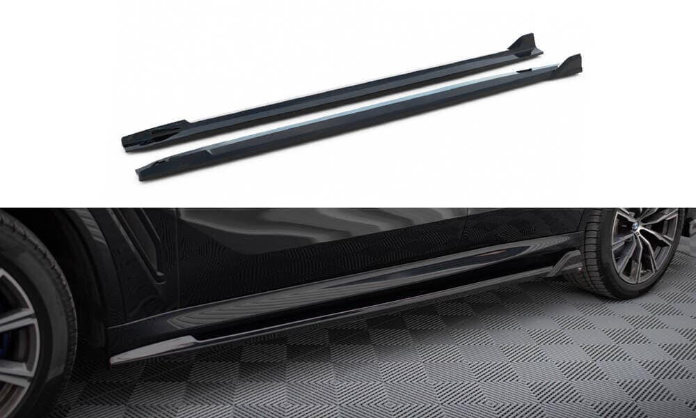 BMW X5 - MAXTON DESIGN SEITENSCHWELLER ANSATZ CUP LEISTEN V.2 – Maxton Design