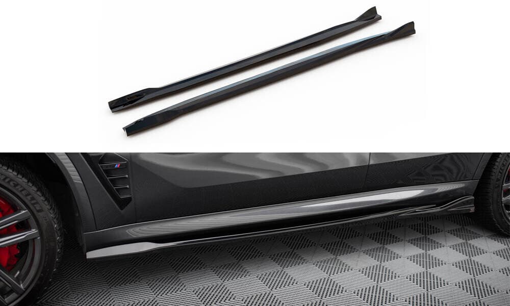 BMW X5M 2023+ - MAXTON DESIGN SEITENSCHWELLER ANSATZ CUP LEISTEN – Maxton Design