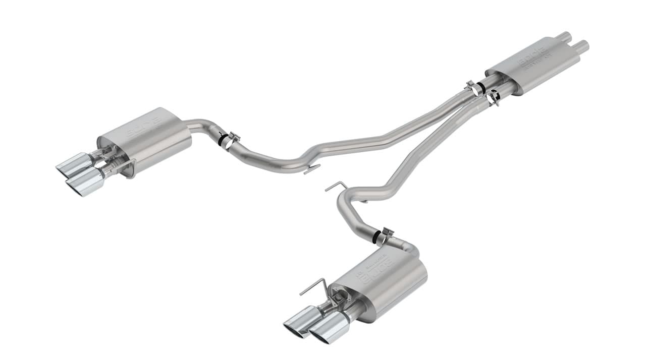 FORD MUSTANG 5.0l V8 GT - BORLA DUPLEX AUSPUFF ANLAGE AB OPF