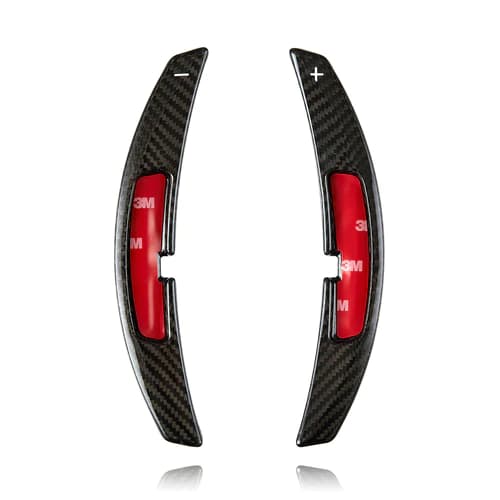 PORSCHE TAYCAN CARBON FIBER SCHALTWIPPEN VERLÄNGERUNGEN