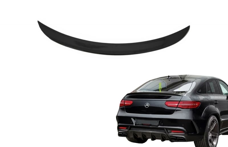 MERCEDES GLE COUPE - HECKLIPPE SPOILER SCHWARZ GLANZ