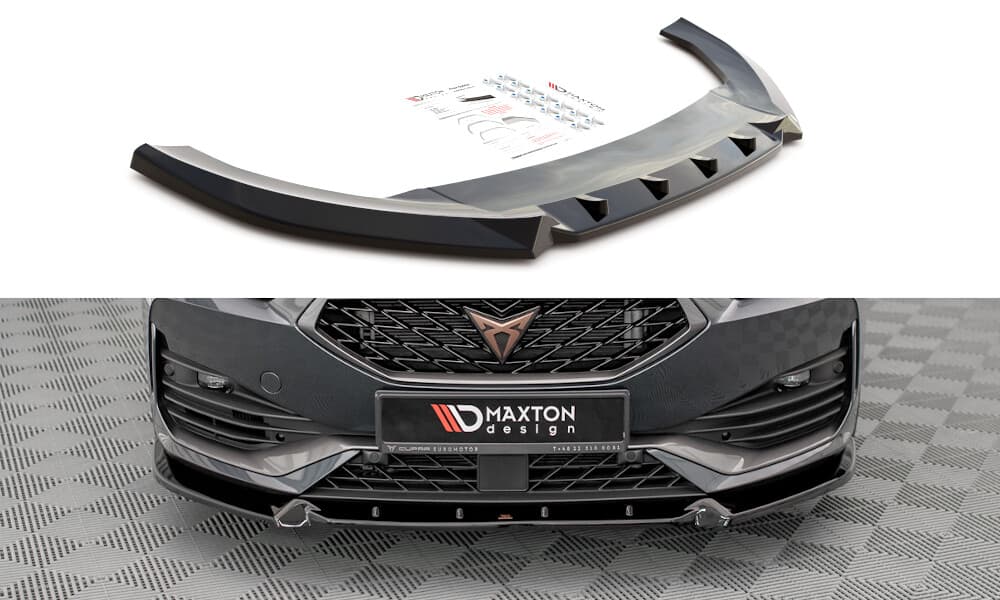 SEAT LEON CUPRA - MAXTON DESIGN CUP FRONT ANSATZ SPOILERLIPPE V.1 – Maxton Design
