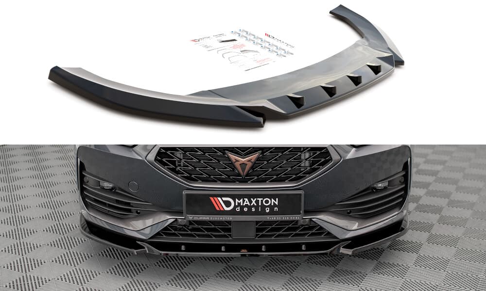 SEAT LEON CUPRA - MAXTON DESIGN CUP FRONT ANSATZ SPOILERLIPPE V.3 (DTC) – Maxton Design