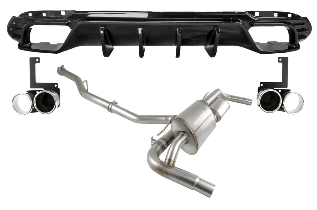 ALFA ROMEO GIULIA - ULTER SPORT DUPLEX SPORTAUSPUFF & DIFFUSOR – Ulter