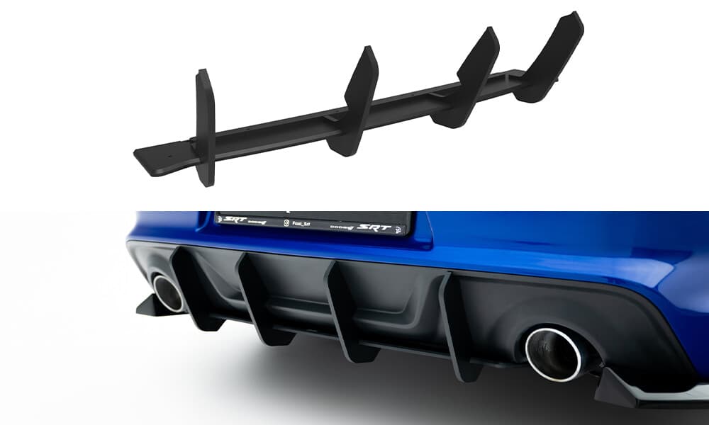 DODGE CHARGER - MAXTON DESIGN STREET PRO HECK DIFFUSOR ANSATZ