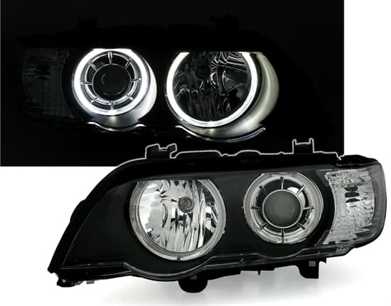 BMW X5 - SCHEINWERFER LED ANGEL EYES