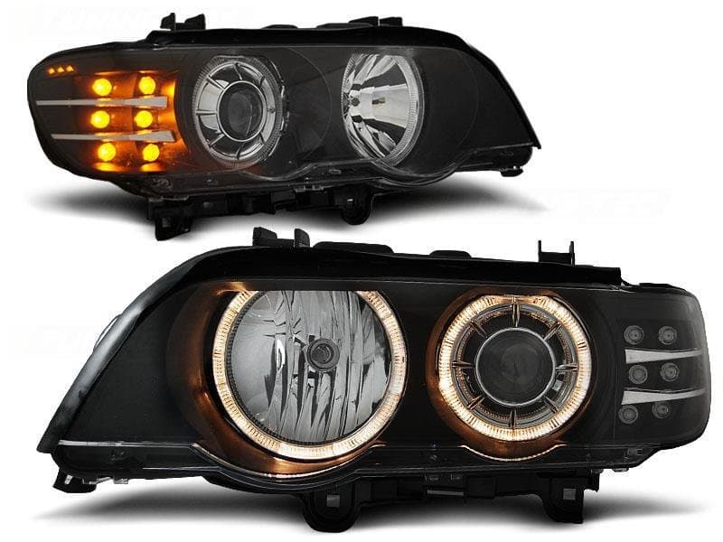 BMW X5 - XENON SCHEINWERFER ANGEL EYES