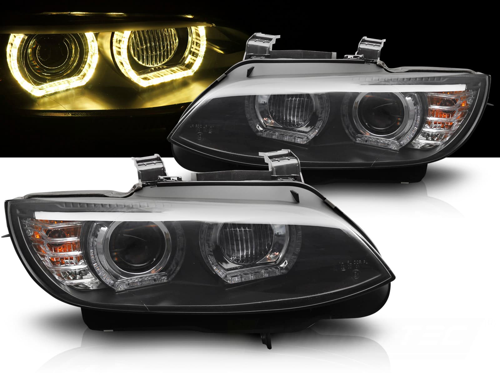 BMW E93 - XENON ANGEL EYES SCHEINWERFER