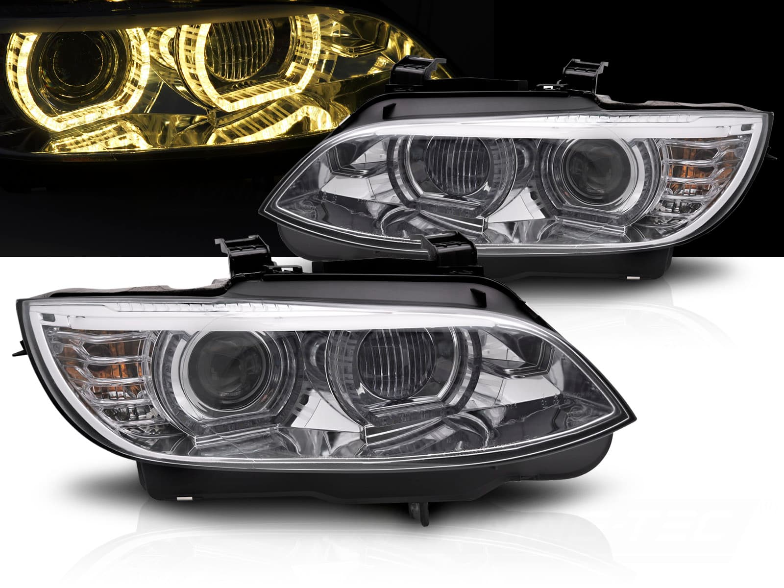 BMW E93 - XENON ANGEL EYES SCHEINWERFER