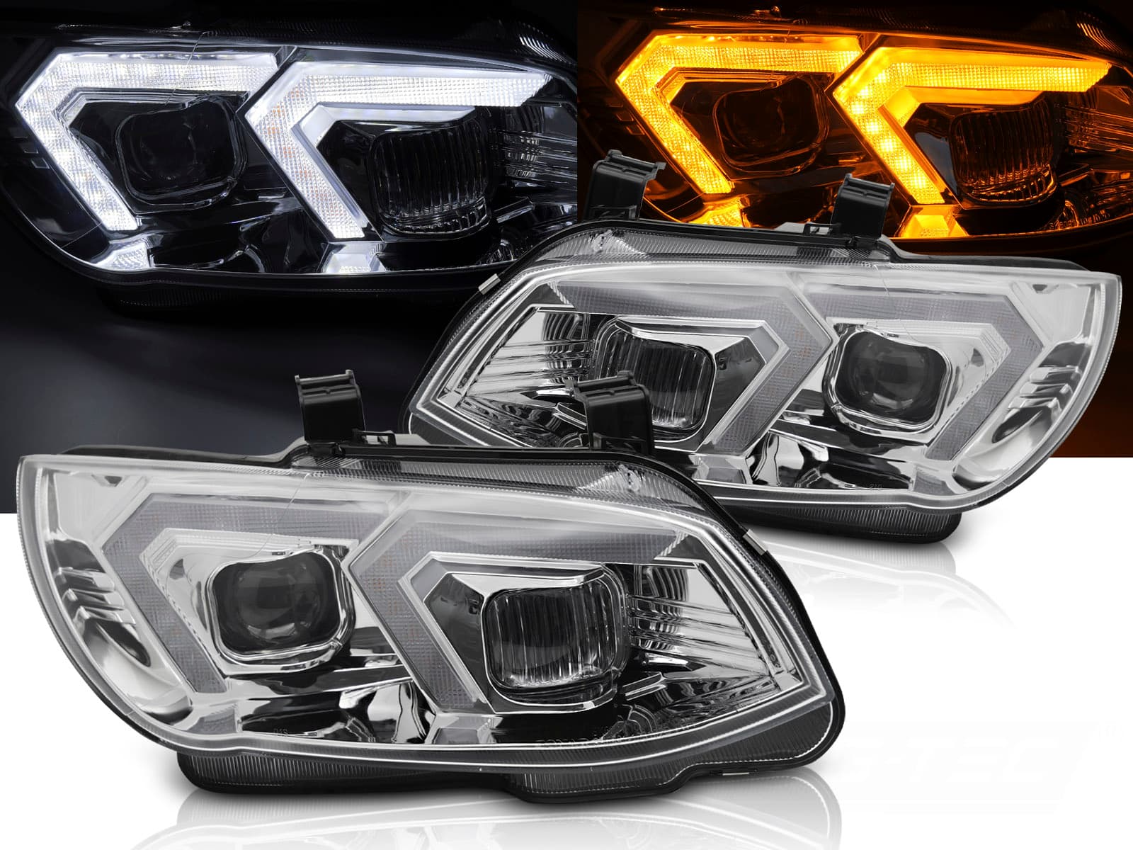 BMW E93 2010+ - XENON LED TFL ANGEL EYES SCHEINWERFER