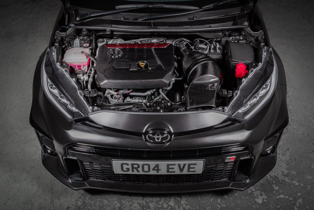 TOYOTA GR YARIS - EVENTURI CARBON MOTORABDECKUNG EVE-GR4-CF-ENG – Eventuri