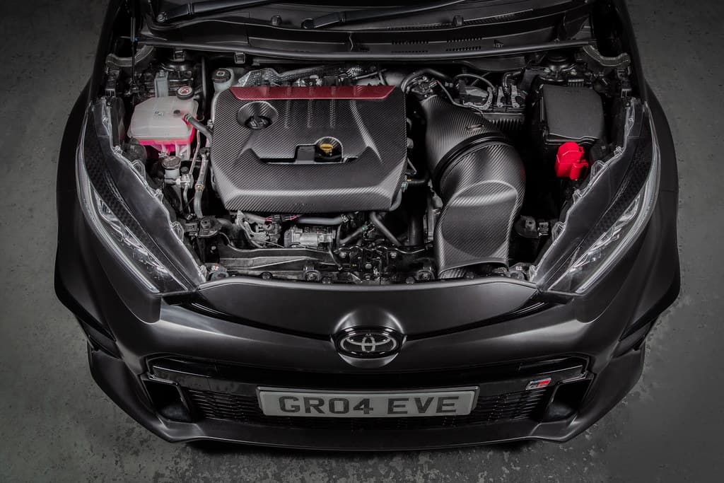TOYOTA GR YARIS - EVENTURI CARBON MOTORABDECKUNG EVE-GR4-CFM-ENG – Eventuri