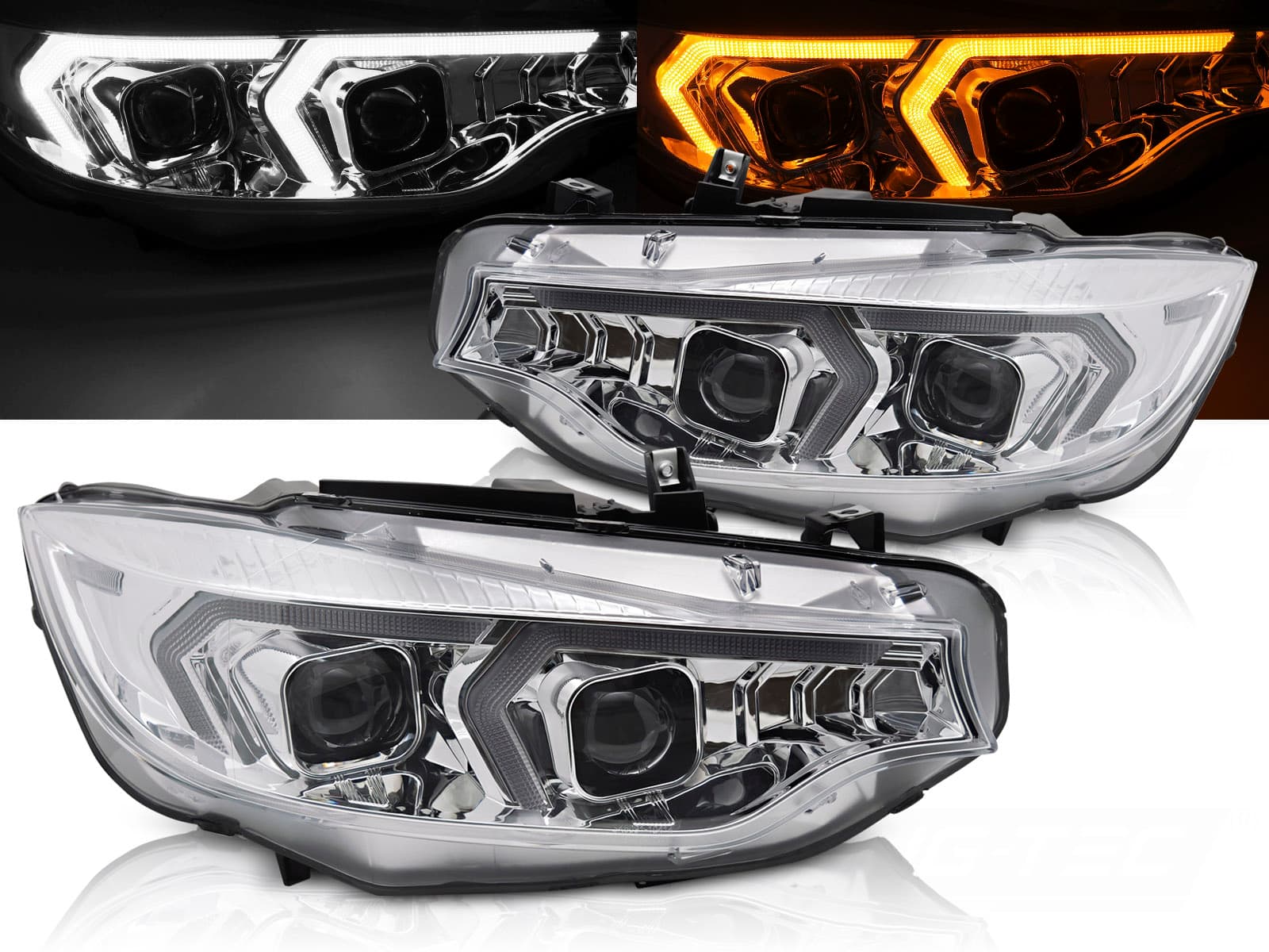 BMW F32 COUPE - XENON LED TAGFAHRLICHT SCHEINWERFER V.1