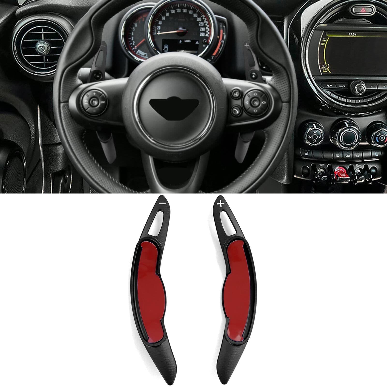 MINI F54 F55 F56 F57 F60 SCHALTWIPPEN VERLÄNGERUNGEN V.1