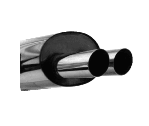 BMW E36 328i CABRIO - BASTUCK SPORT AUSPUFF 2 x Ø 76MM – Bastuck