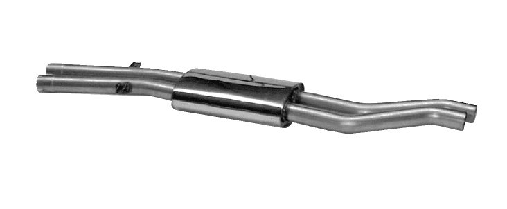 BMW E46 330Ci - BASTUCK MITTELSCHALLDÄMPFER – Bastuck