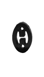 Aufhängegummi für Endschalldämpfer MI/R56-M76T oder MI/R56-Q90i