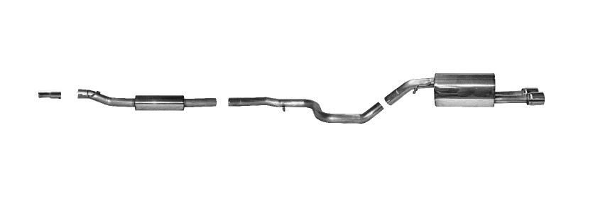 CITROEN C3 - BASTUCK SPORTAUSPUFF ANLAGE AB KAT – Bastuck