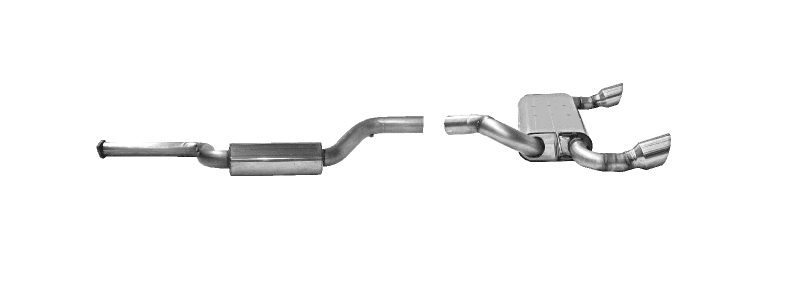 FORD FOCUS RS - BASTUCK DUPLEX SPORTAUSPUFF ANLAGE – Bastuck