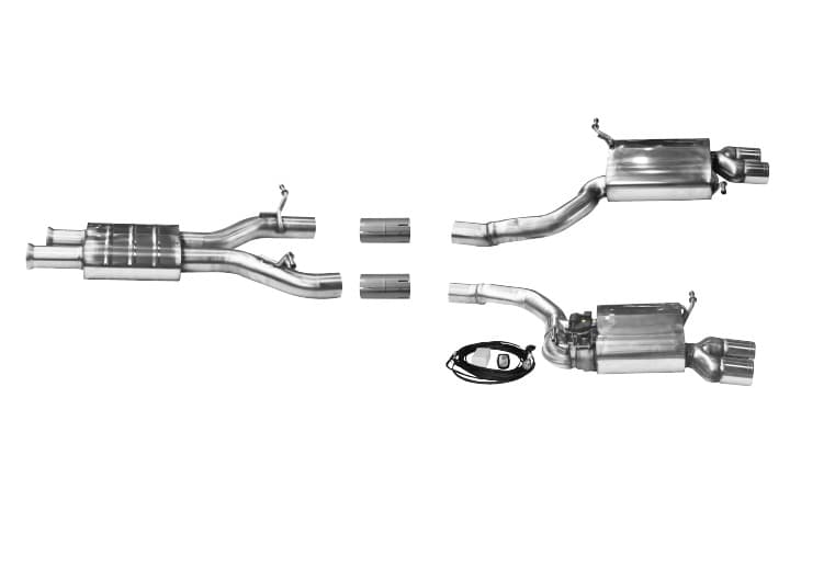 MERCEDES SLK - BASTUCK DUPLEX SPORTAUSPUFF ANLAGE AB KAT (GPS)