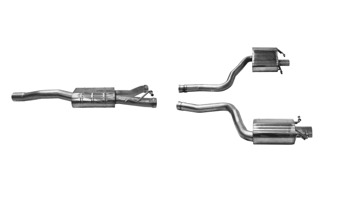 MERCEDES C-KLASSE - BASTUCK DUPLEX SPORTAUSPUFF ANLAGE AB OPF V.1 – Bastuck