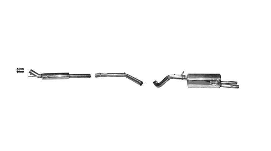 PEUGEOT RCZ - BASTUCK SPORTAUSPUFF ANLAGE AB KAT – Bastuck