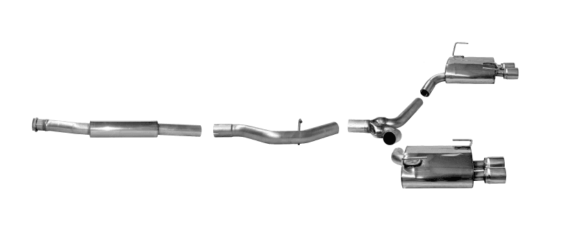 SUBARU IMPREZA WRX STI - DUPLEX SPORTAUSPUFF ANLAGE AB KAT.