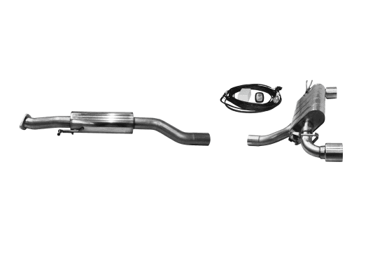 TOYOTA YARIS GR - BASTUCK DUPLEX SPORTAUSPUFF ANLAGE AB OPF (GPS) – Bastuck