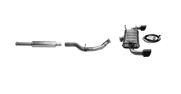 TOYOTA GR86 - BASTUCK DUPLEX AUSPUFF ANLAGE AB KAT / OPF – Bastuck