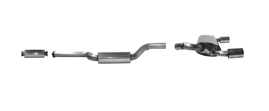 VOLVO C30 - BASTUCK DUPLEX SPORTAUSPUFF ANLAGE AB KAT – Bastuck