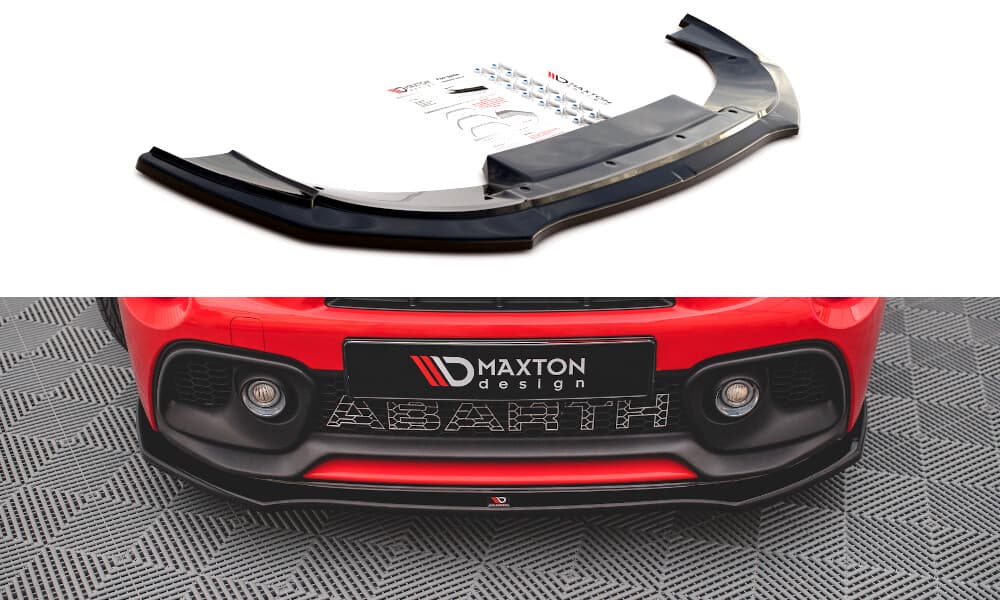FIAT 500 ABARTH 2016+ - MAXTON DESIGN FRONTSPOILER | CUPSPOILERLIPPE (DTC) – Maxton Design