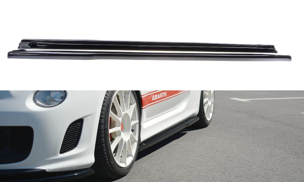 FIAT 500 ABARTH - MAXTON DESIGN SEITENSCHWELLER ANSATZ CUP LEISTEN – Maxton Design