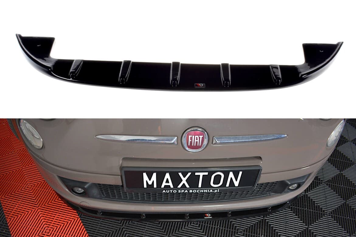 FIAT 500 - MAXTON DESIGN FRONTSPOILER | CUPSPOILERLIPPE V.1 – Maxton Design