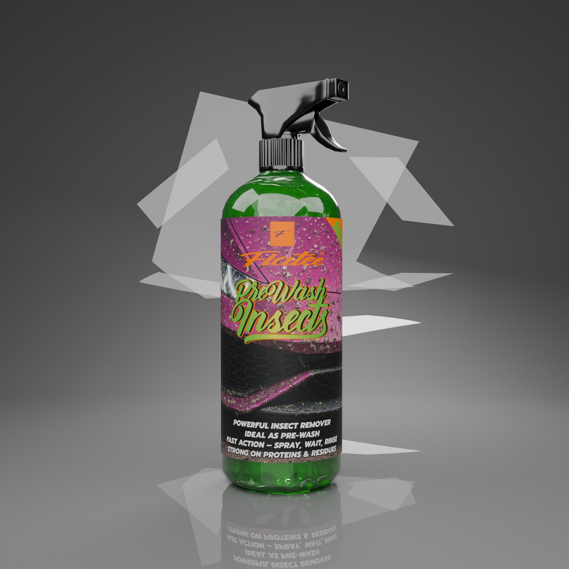 Flatee PreWash Insects (750ml) - Kraftvoller Insekten- und Vorreiniger 18006