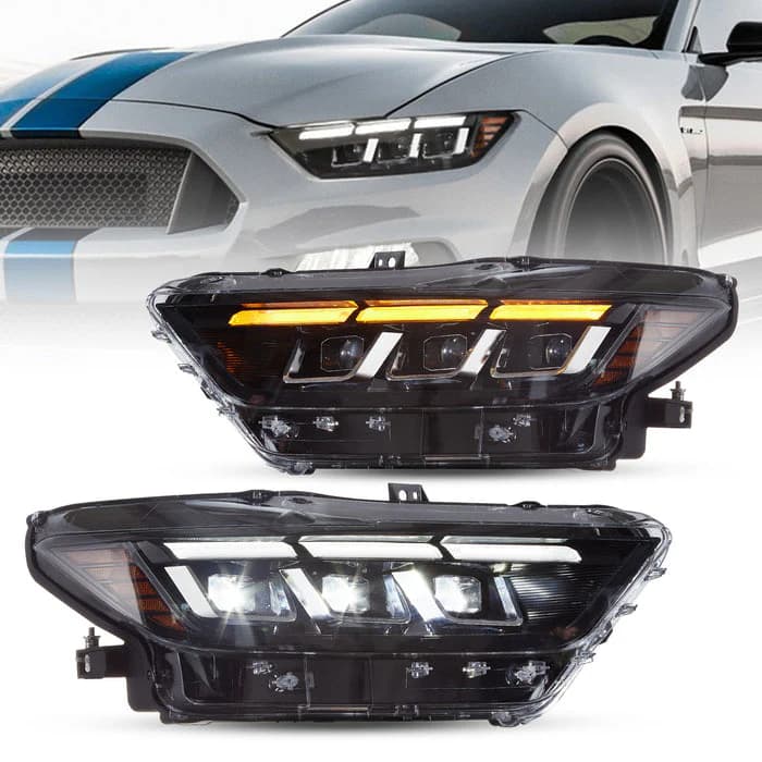 FORD MUSTANG VI - FULL LED SCHEINWERFER
