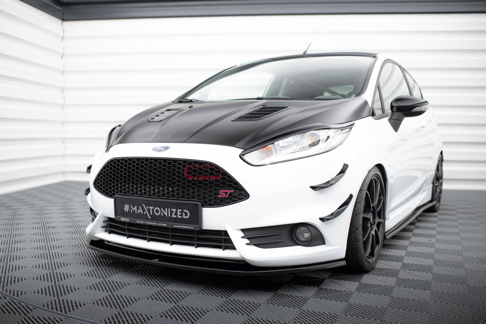 FORD FIESTA ST - MAXTON DESIGN FRONTSPOILER | FRONTLIPPE V.2 (DTC) – Maxton Design