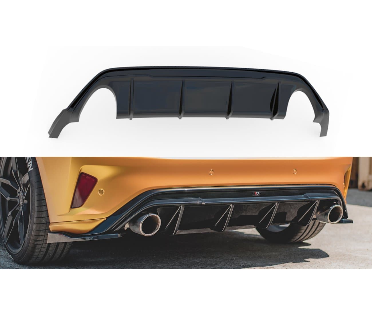 FORD FOCUS ST - MAXTON DESIGN HECK DIFFUSOR