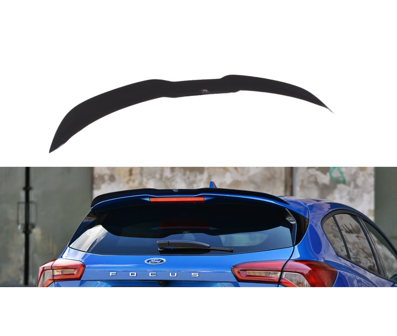 FORD FOCUS ST-LINE - MAXTON DESIGN DACHSPOILER LIPPE ABRISSKANTE