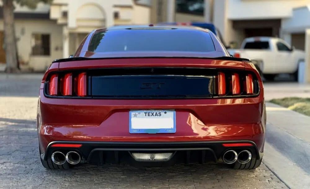 FORD MUSTANG 6 - PERFORMANCE HECK DIFFUSOR OO-OO