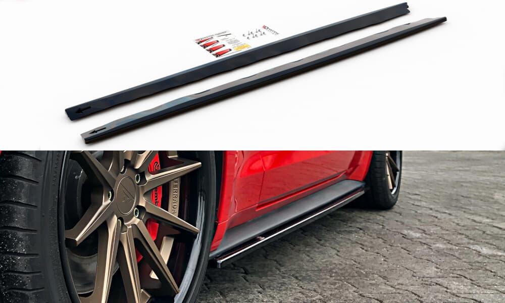 FORD MUSTANG 6 - MAXTON DESIGN SEITENSCHWELLER CUP LEISTEN – Maxton Design