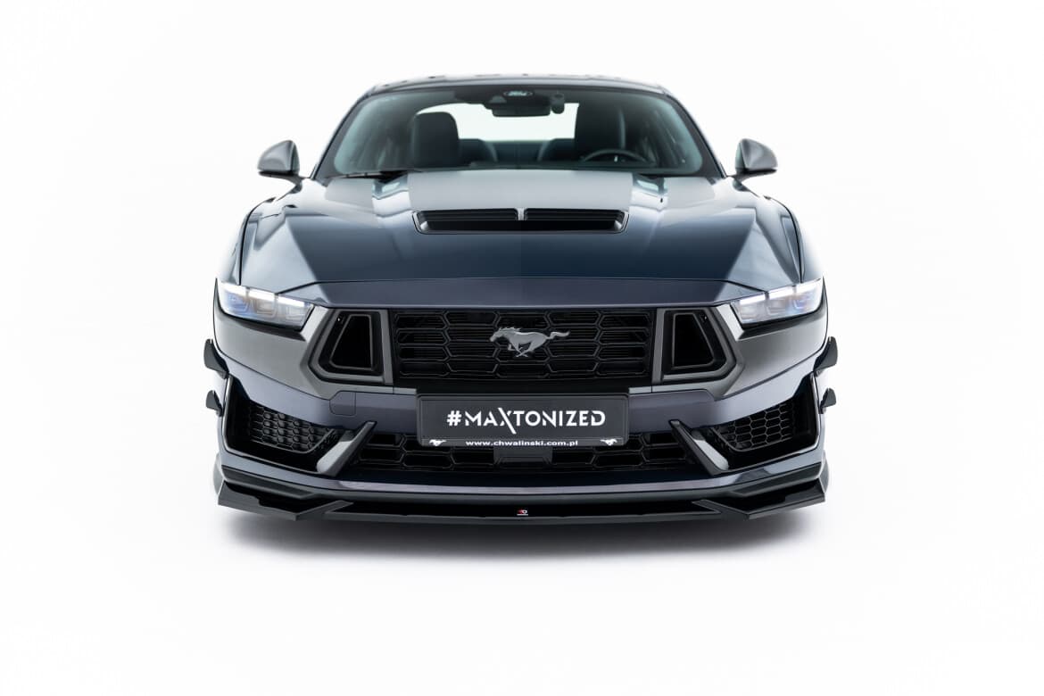 FORD MUSTANG 7 DARK HORSE - MAXTON DESIGN FRONTSPOILER | FRONTLIPPE V.1 – Maxton Design