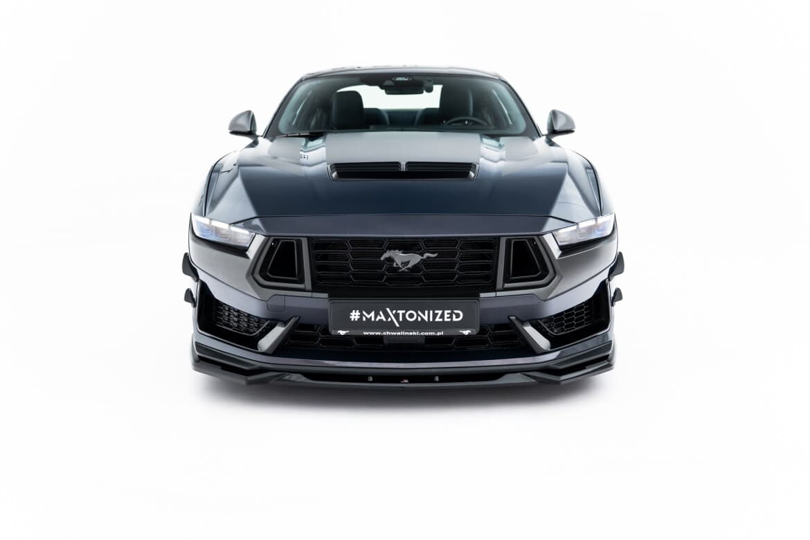 FORD MUSTANG 7 DARK HORSE - MAXTON DESIGN FRONTSPOILER | FRONTLIPPE V.2 – Maxton Design