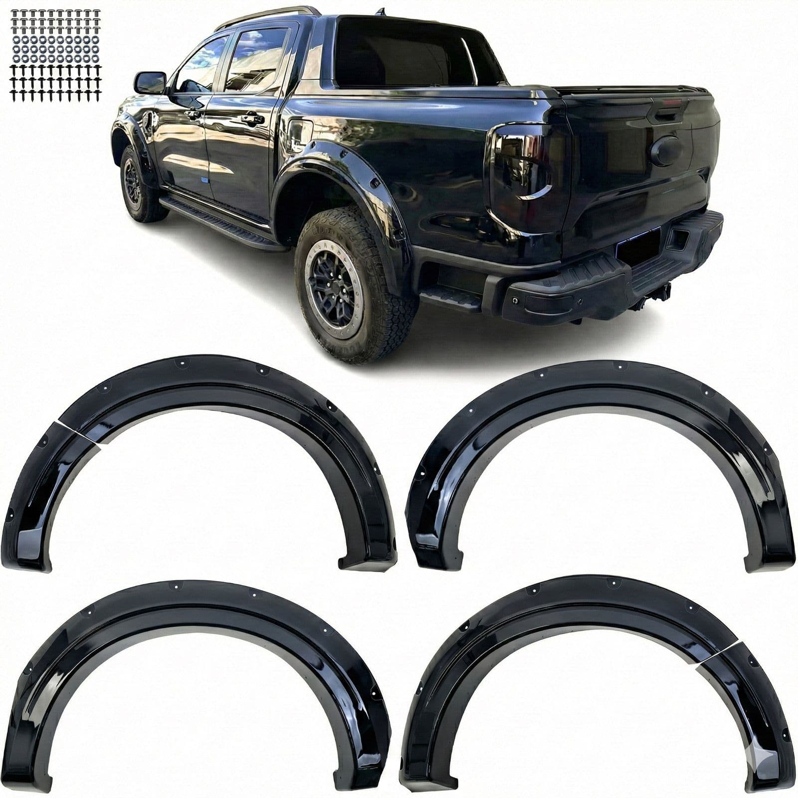 FORD RANGER T9 - 4ER SET RADLAUFVERBREITERUNGEN