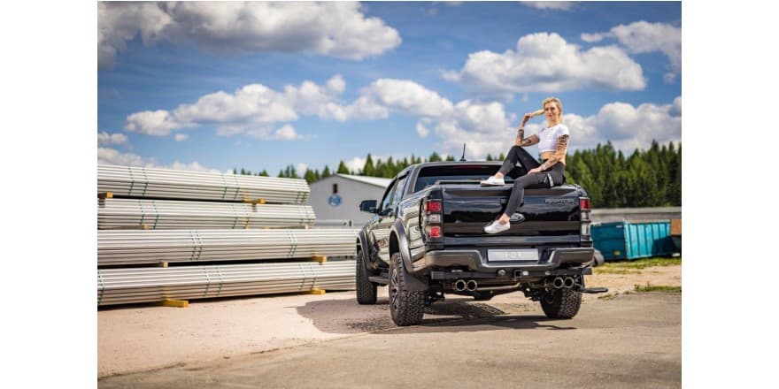 FORD RANGER RAPTOR - FOX DUPLEX SPORTAUSPUFF – Fox