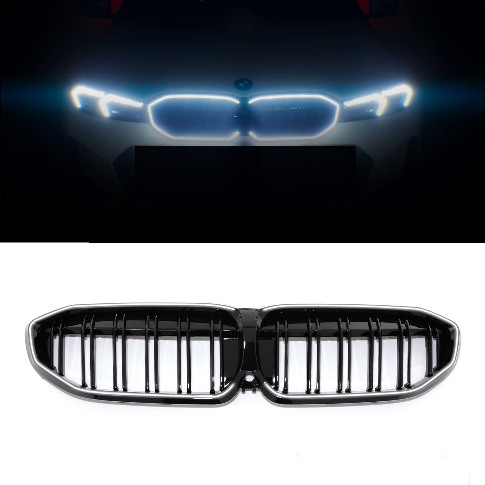 BMW G21 - SPORTGRILL GLANZ MIT LED BELEUCHTUNG ICONIC GLOW V.2