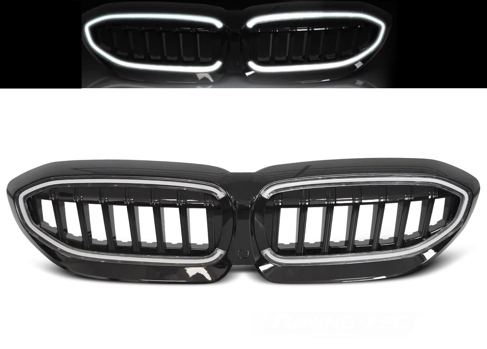 BMW G20 - SPORTGRILL GLANZ MIT LED BELEUCHTUNG ICONIC GLOW