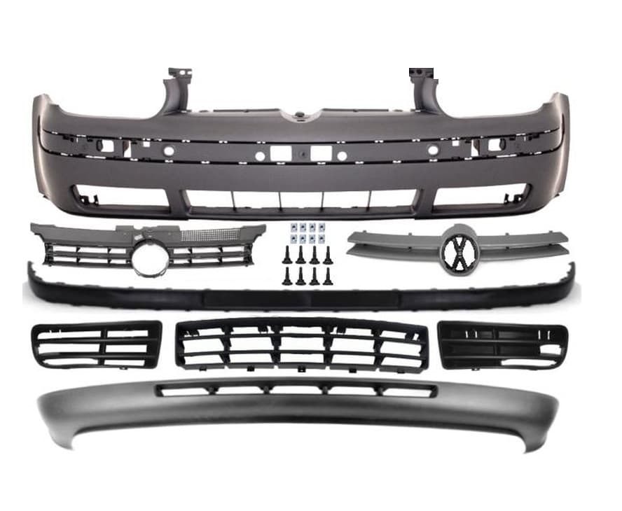 VW GOLF 4 - FRONT STOSSSTANGE & KÜHLERGRILL