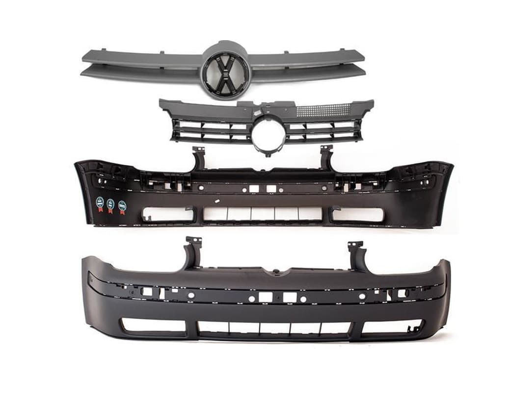 VW GOLF 4 - FRONT STOSSSTANGE & KÜHLERGRILL