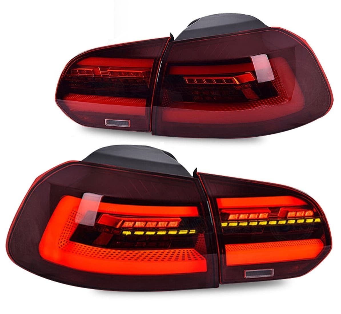 VW GOLF 6 - LED LIGHT BAR RÜCKLEUCHTEN GOLF 8 OPTIK